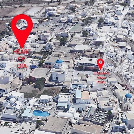 Heart Of Oia - Private House With Jacuzziアパートメント エクステリア 写真