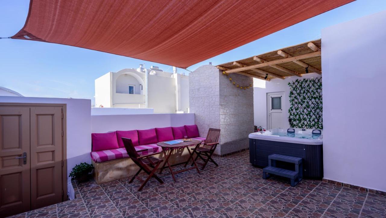 Heart Of Oia - Private House With Jacuzziアパートメント エクステリア 写真